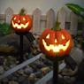 ESTACA SOLAR LED CALABAZA HALLOWEEN LUZ CÁLIDA