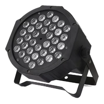 FOCO DISCO MINILED CON LUCES RGB 36DMX ALTO BRILLO