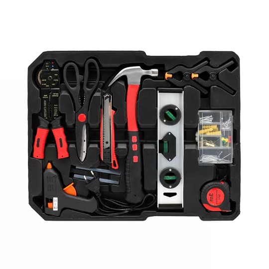 MALETA DE TRANSPORTE DE LUJO CON HERRAMIENTAS 185 PIEZAS