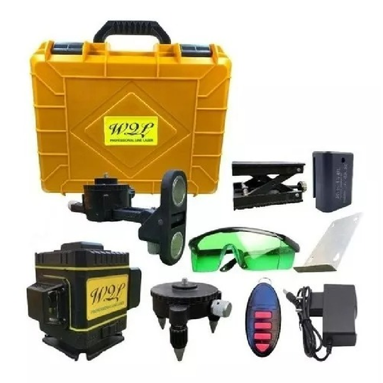 NIVEL LÁSER PROFESIONAL DE 12 LÍNEAS VERDES 360°