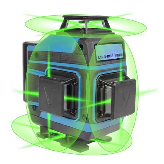 NIVEL LÁSER PROFESIONAL DE 16 LÍNEAS VERDES 360°